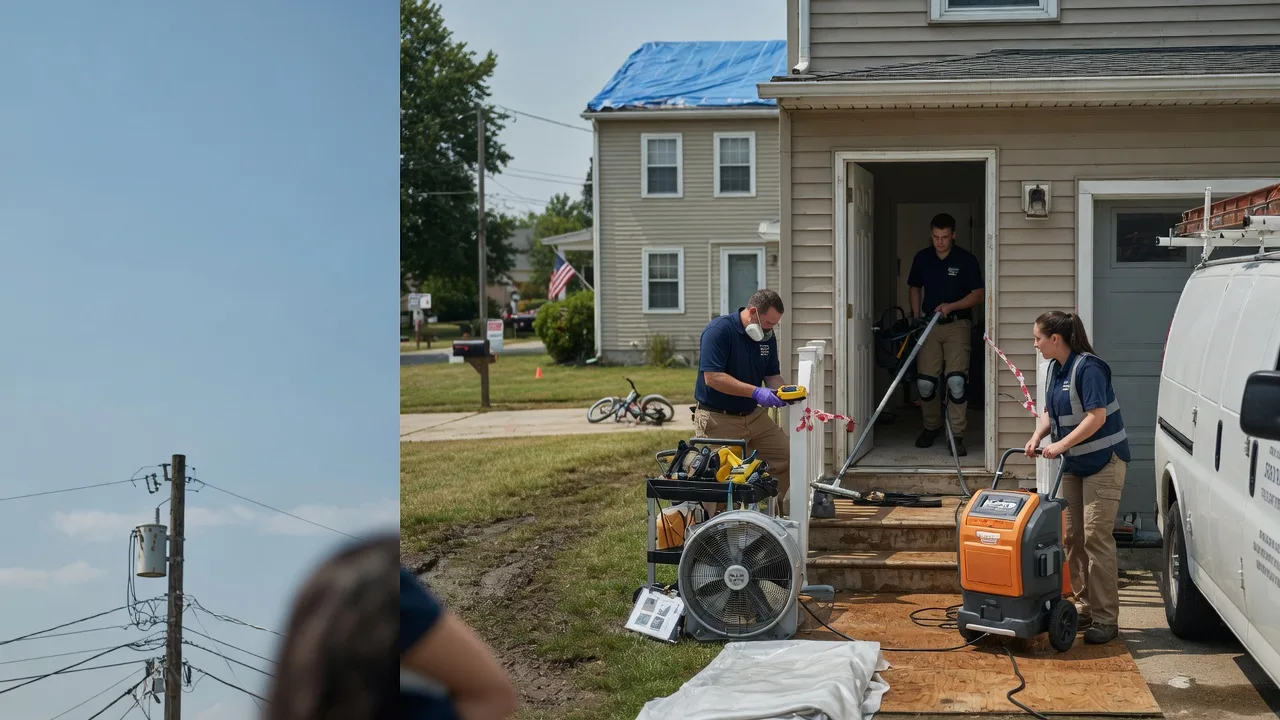 Water Damage Repair in Lake Station, IN near me